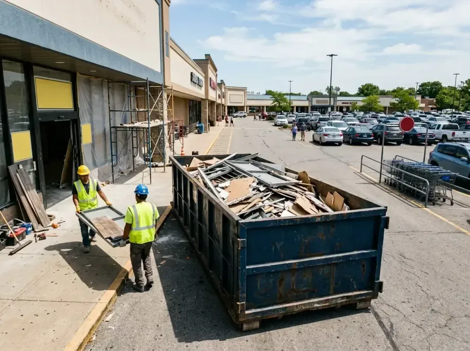 retail-store-renovation-debris-003 — frequently asked questions, Roll-off Dumpster Rentals in Brownsville, TN